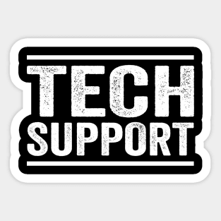 Tech-Support Sticker